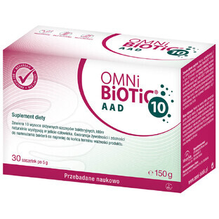 OmniBiotic 10 AAD, pulbere, 5 g x 30 pliculețe