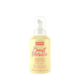 Kräftigendes Styling-Mousse mit Rosmarinöl Strong Curls, 290 ml, Umberto Giannini, Umberto Giannini