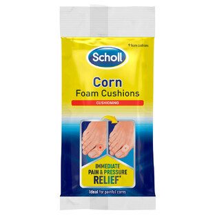 Almohadillas de espuma para la protección contra contusiones, 9 piezas, Scholl