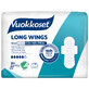 Vuokkoset Blanco, compresas con alas, Largas, 10 unid.