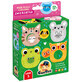 CzuCzu Animali, puzzle con foro per bambini, da 12 mesi, 14 pezzi