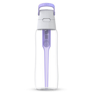 Dafi Solid, filter bottle, lavender, 0.7 l + water filter, 1 piece