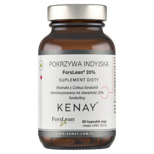 Kenay Ortica indiana ForsLean 20%, 60 capsule