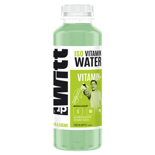 DrWitt Iso Vitamin Water, isotonic drink, green apple, 550 ml