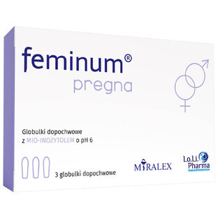 Feminum Pregna, globule vaginale, 3 unități