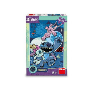 Puzzel Neon XL Stitch, 5 jaar+, 100 stukjes, Dino