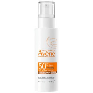 Avene Sun, protezione solare extra alta, fluido colorato anti-pigmentazione, SPF 50+, 40 ml