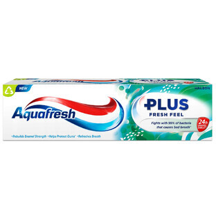Dentifricio Aquafresh Plus Fresh Feel, 75 ml