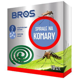 Bros, mosquito coils, 10 pieces