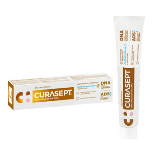 Curasept ADS DNA 720 Protective, dentifrice avec chlorhexidine 0,2% et colostrum, 75 ml EMBALLAGE CONTAMINE