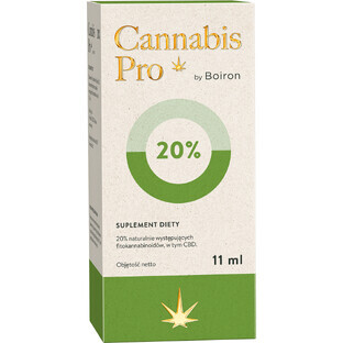 Boiron Cannabis Pro 20%, hemp oil, 11 ml