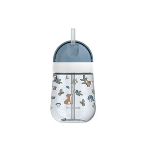 Taza de paja infantil Forest Friends 300 ml, Little Dutch