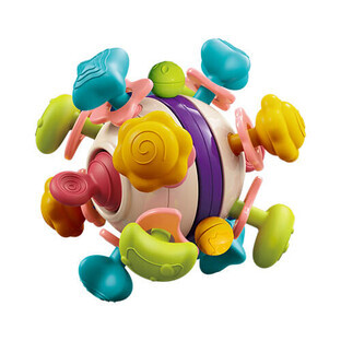 BabyOno, dentition sensorielle, boule étoilée, dès la naissance, 1 pièce