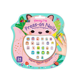 Nail application kit for children, Animal Kingdom, Avenir