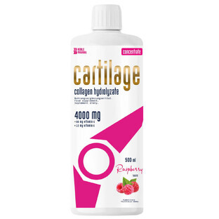 Noblepharma Cartilage, sabor frambuesa, 500 ml