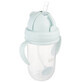 Canpol Babies, cană cu picurare cu tub și greutate, verde, 56/623, de la 6 luni, 270 ml