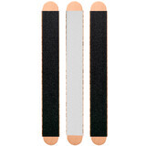 Staleks, set di lime per unghie completo di base in legno, PapmAm Mix 180/240, 3 pezzi