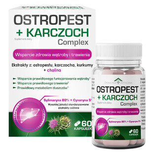 Distel + Artisjok Complex, 60 capsules