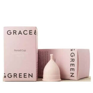 Menstrual cup, size B, Pink, 1 piece, Grace and Green