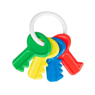 Ackuku, ratchet, keys, dark, 1 piece