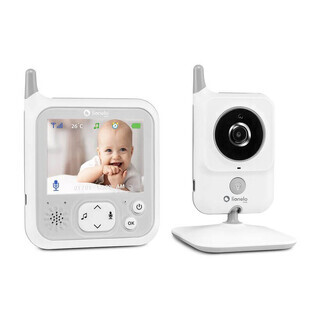 Babyline 7.1 tune videotelefoon, wit, Lionelo