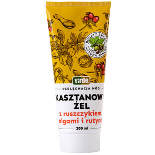 Virde, gel di castagne con ruscus, alghe e rutina, 200 ml