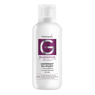 Pharmaceris G Regenovum, gel detergente lenitivo per il corpo con formula lipidica, 400 ml