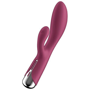 Satisfyer Spinning Rabbit 1, Hasenvibrator, rot, 1 Stück