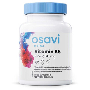 Vitamin B6 P-5-P 30mg 120 vegane Kapseln, Osavi