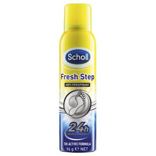 Spray antiperspirant pentru picioare Fresh Step, 150 ml, Scholl