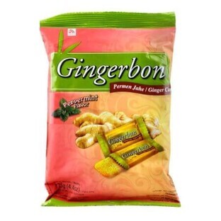Ginger jellies with mint, 125 g, Agel
