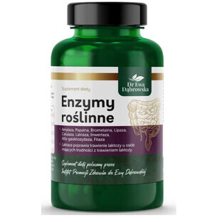Enzymes digestives végétales 60 gélules Dr Ewa Dąbrowska