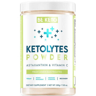 Ketolytes Elektrolytpulver - Frische Zitrone 200g BeKeto