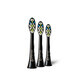 Oromed ORO-SONIC NEXT negro puntas de cepillo de dientes sónico, 3 piezas