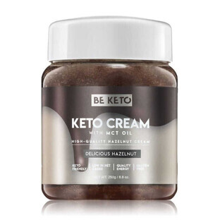 Keto Crème Hazelnoot 250g BeKeto