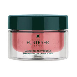 Masque hydratant avec effet réparateur pour cheveux abîmés Colour Glow, 200 ml, Rene Furterer