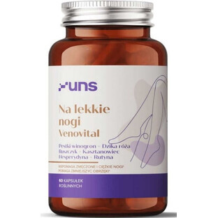 Pentru picioare ușoare Venovital 60 capsule UNS