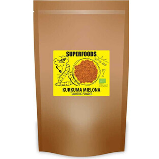 SUPERFOODS Ground turmeric BIO 500g BIO PLANET