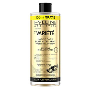 Eveline Cosmetics Variete Soothing Micellar Lotion, 500 ml