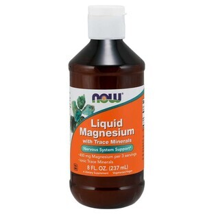 NOW Foods Magnesium (Ionisiertes Mikronährstoff-Konzentrat) 237 ml