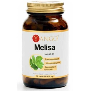 Extracto de Melisa 90 cápsulas Yango