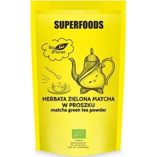 SUPERFOODS Matcha ceai verde pulbere BIO 100g BIO PLANET