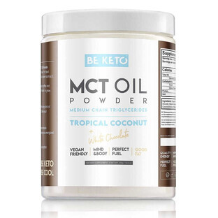 MCT Olie Poeder - Kokos & Witte Chocolade 300g BeKeto