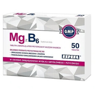 Espefa Mg with B6, 50 tablets