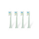 Oromed ORO-SONIC PROFESSIONAL green sonic toothbrush tips, 4 pieces.