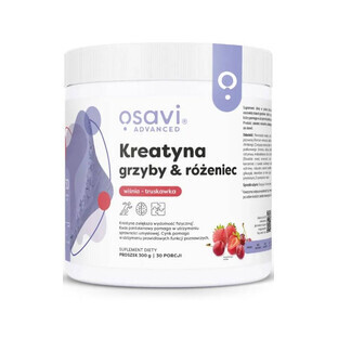 Creatine, Mushroom & Rosacea 300 g Osavi