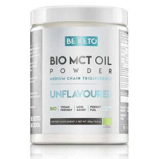 BIO MCT Olie Poeder - Smaakloos 300g BeKeto