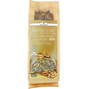 Miscela per panificazione KETO con noci senza glutine 500g FIVE CHANGES