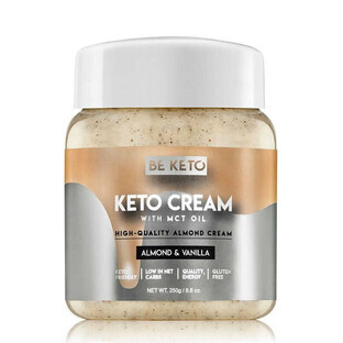 Keto Amandel & Vanille Crème 250g BeKeto