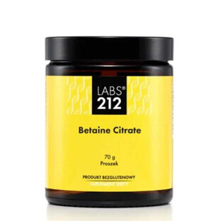 Labs212 betaïne-citraat 70g